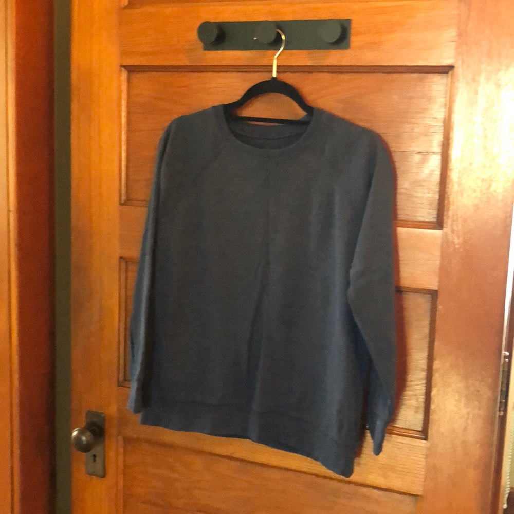 Eddie Bauer lightweight sweatshirt - navy